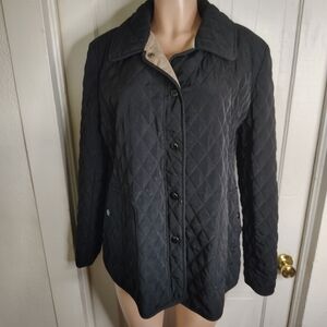 Gallery Black Quilted Puffer Jacket 3